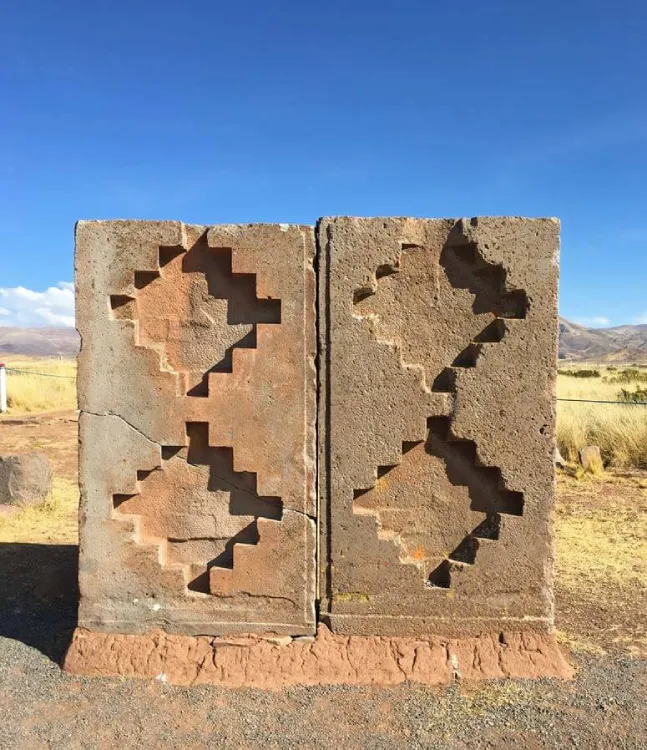 Tiwanaku ruiny